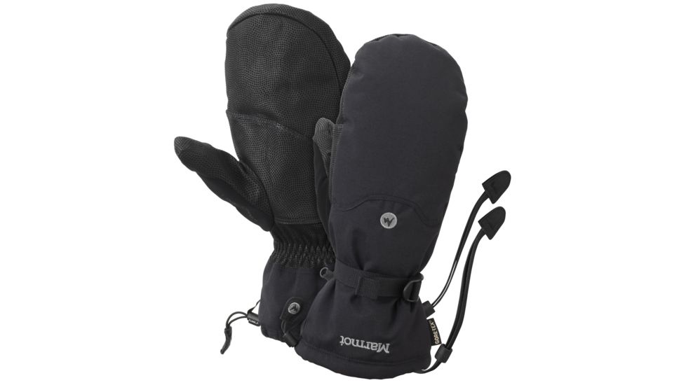 Marmot Randonnee Mitts - Men's-Large-Black Clearance