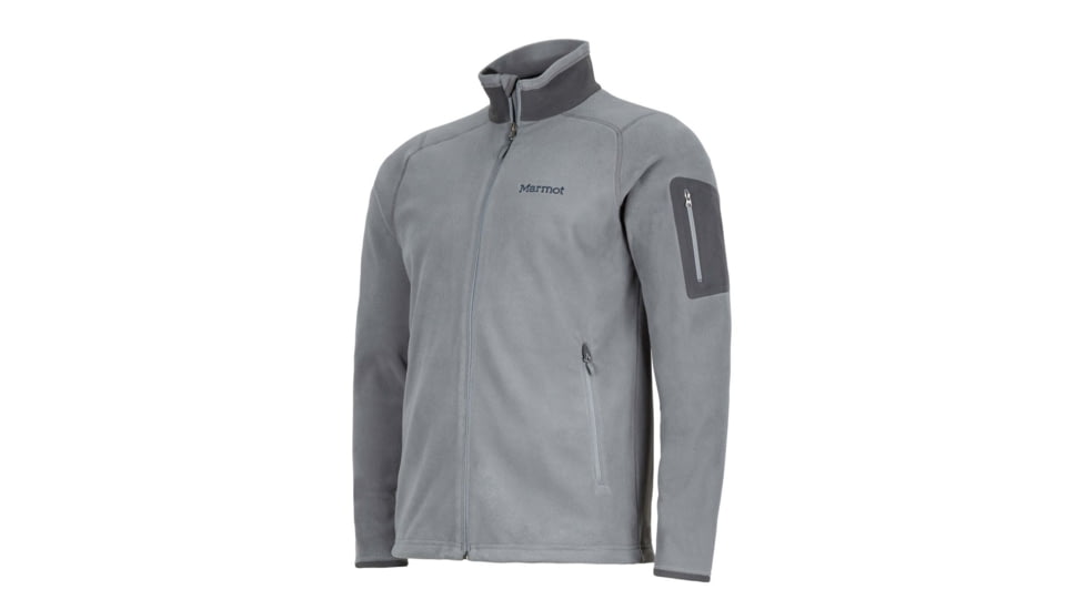 Marmot Reactor Fleece Jacket - Mens, Cinder, 2XL 81010-1415-XXL