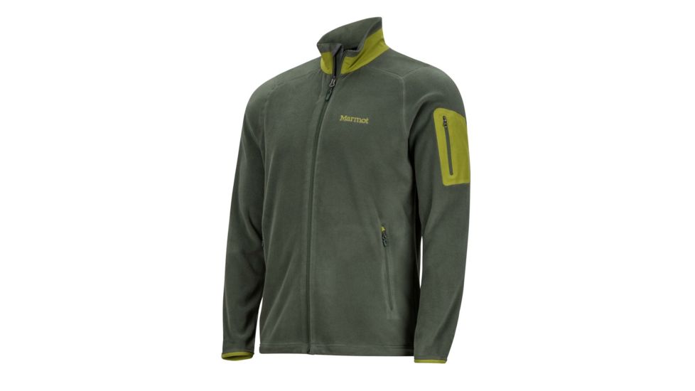 Marmot Reactor Fleece Jacket - Mens, Crocodile, Extra Large 81010-4764-XL