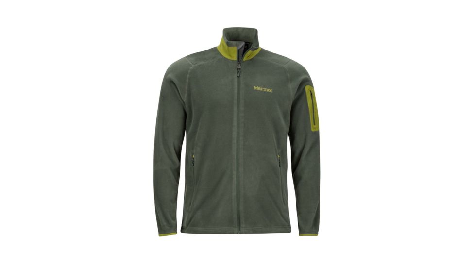 Marmot Reactor Fleece Jacket - Mens, Crocodile, Extra Large 81010-4764-XL