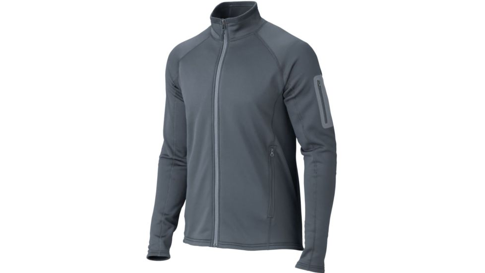 Marmot Reactor Full Zip Jacket - Men's-X-Large-Brown Moss