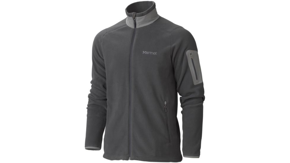 Marmot Reactor Full Zip Jacket - Men's-XX-Large-Dark Granite