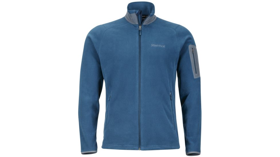 Marmot Reactor Full Zip Jacket - Men's-Small-Denim