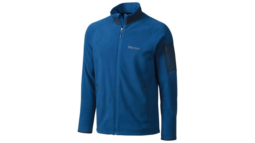 Marmot Reactor Full Zip Jacket - Mens-Small-Blue Night