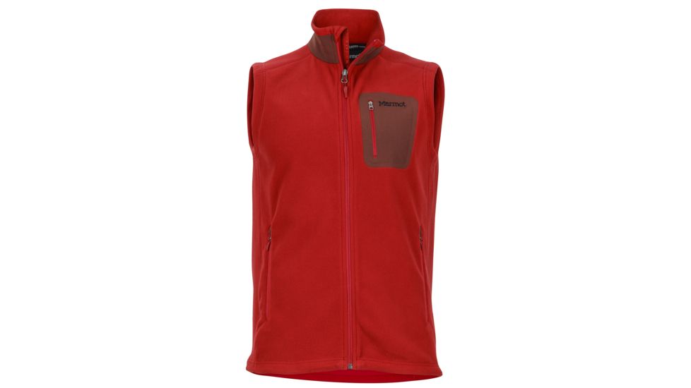Marmot Reactor Vest - Men's-Dark Crimson-Small