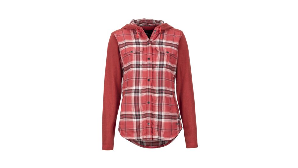 Marmot Reagan Flannel - Womens, Desert Red, Medium, 49290-6986-M