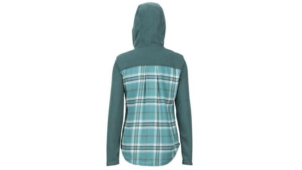 Marmot Reagan Flannel - Womens, Mallard Green, Extra Small, 49290-4759-XS