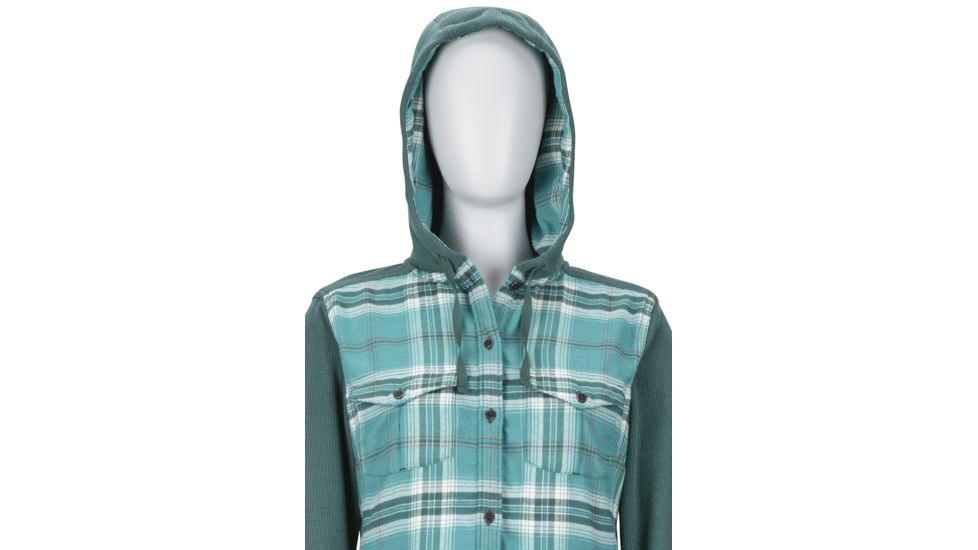 Marmot Reagan Flannel - Womens, Mallard Green, Extra Small, 49290-4759-XS
