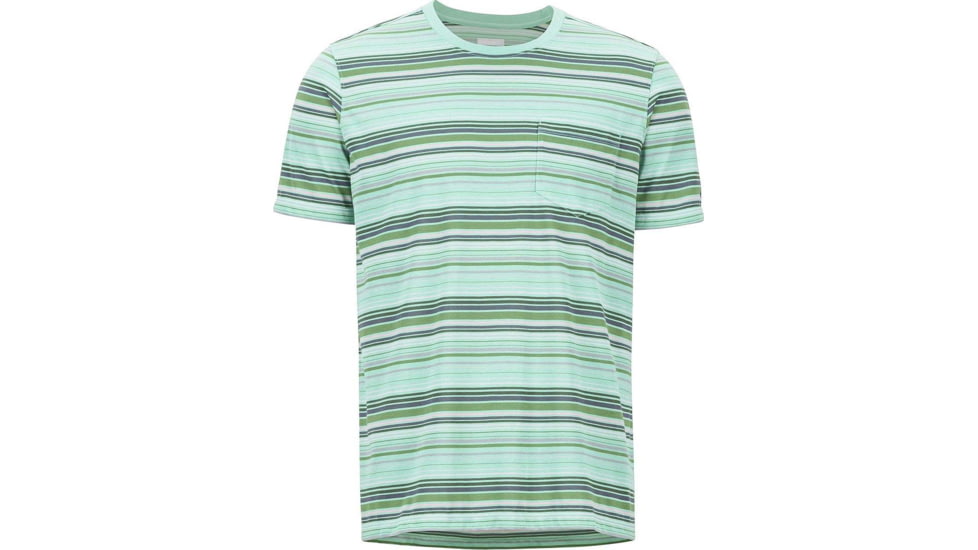 Marmot Red Rock Short Sleeve Tee - Mens, Pond Green, Small, 43780-4570-S