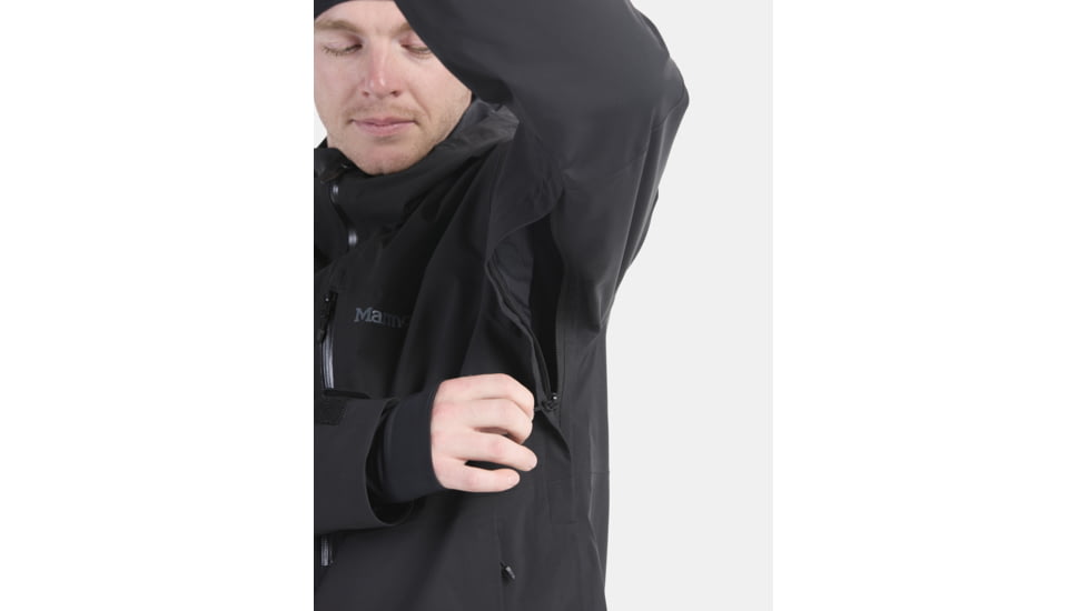 Marmot Refuge Jacket - Men's, Black, Extra Large, 195115273088