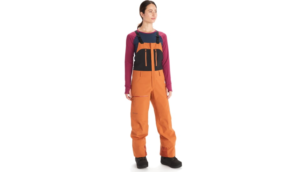 Marmot Refuge Pro Bib - Women's, Copper, Small, M13212-7160-S