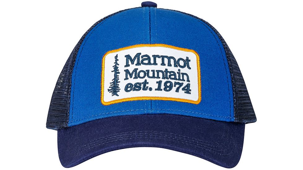 Marmot Retro Trucker Hat - Kid's -Blue Night
