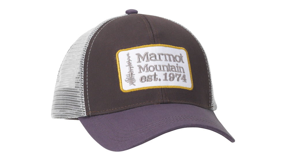 Marmot Retro Trucker Hat - Men's, Purple Fog, 16410-PURPLE FOG