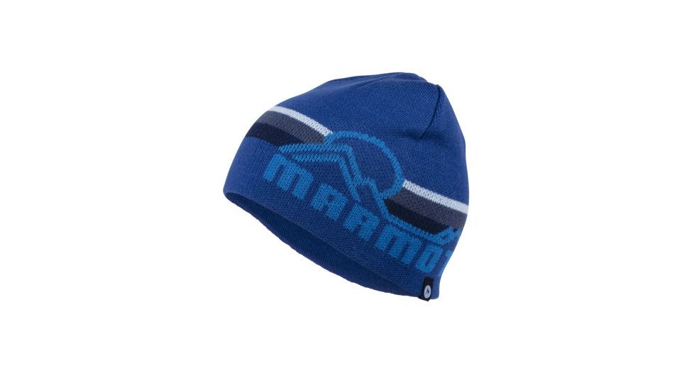 Marmot Reversible Retro Beanie - Mens, Dark Cerulean, OS, 17710-3696-ONE