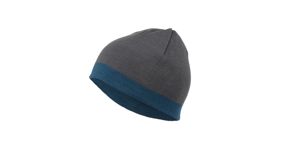 Marmot Reversible Retro Beanie - Mens, Steel Onyx/Denim, OS, 17710-1528-ONE