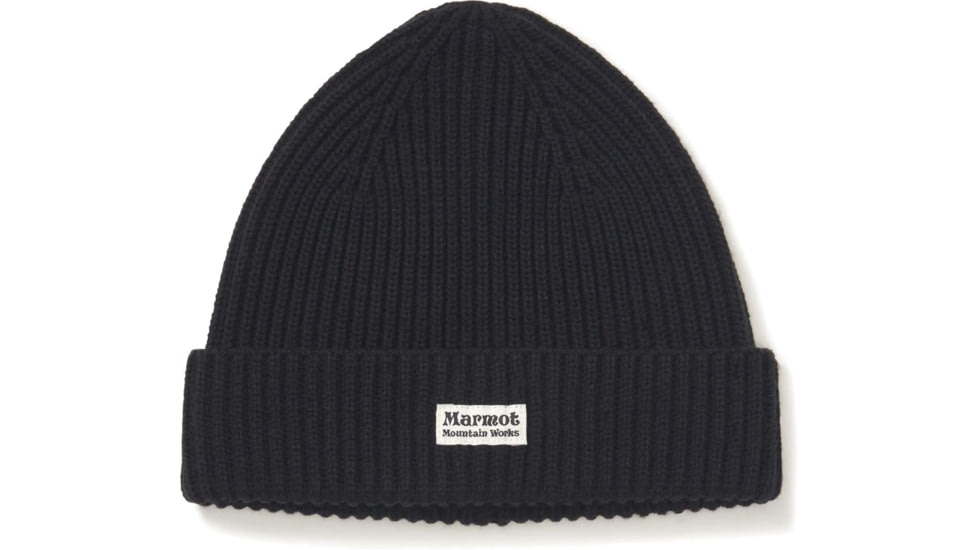 Marmot Ridgefield Beanie, Black, One Size, M14578-001-ONE