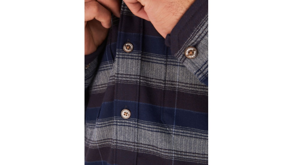 Marmot Ridgefield Heavyweight Flannel Overshirt - Mens, Arctic Navy, Extra Large, M13555-2975-XL