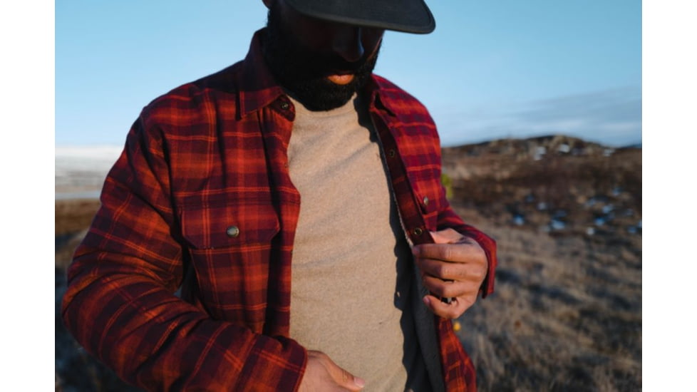 Marmot Ridgefield Heavyweight Sherpa Lined Flannel - Mens, Port Royal, Small, M10614-6257-S