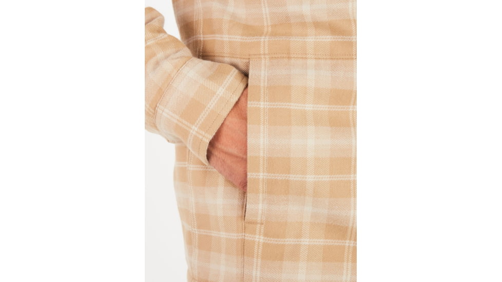 Marmot Ridgefield Heavyweight Sherpa Lined Flannel - Mens, Shetland, Extra Large, M10614-16310-XL