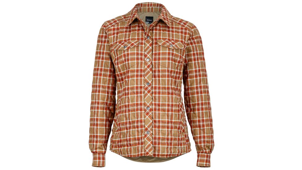 Marmot Riley Insulated Long Sleeve - Women's-Cavalry Brown-Medium