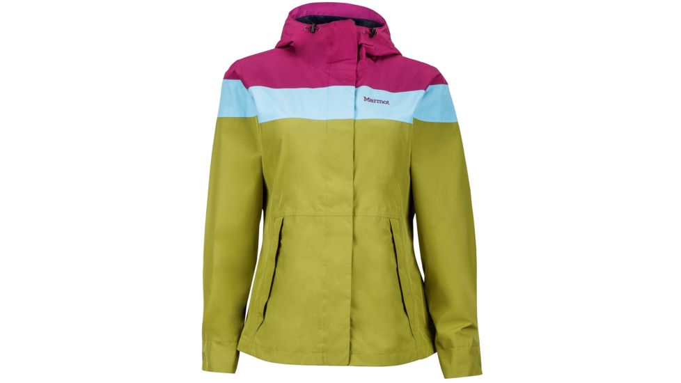 Roam Jacket - Womens-Green Shadow/Crystal Blue-Small