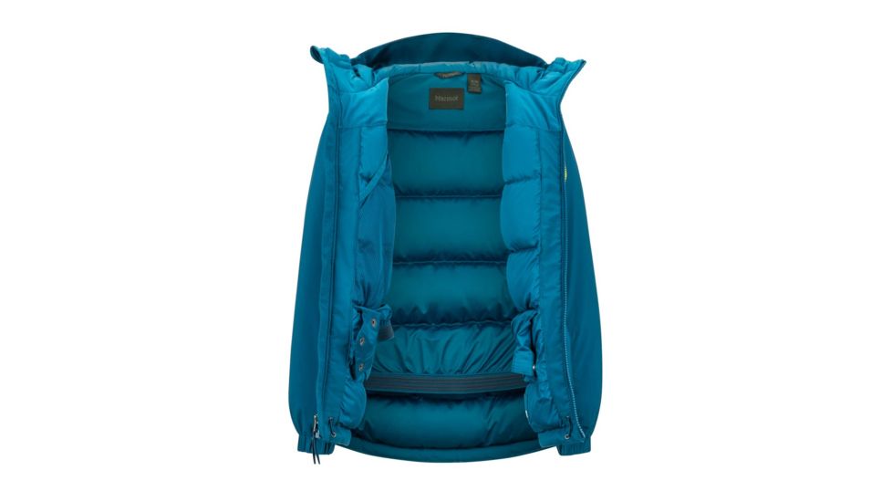 Marmot Rochester jacket - Boys, Moroccan Blue/Citronelle, Large, 74920-3565-L