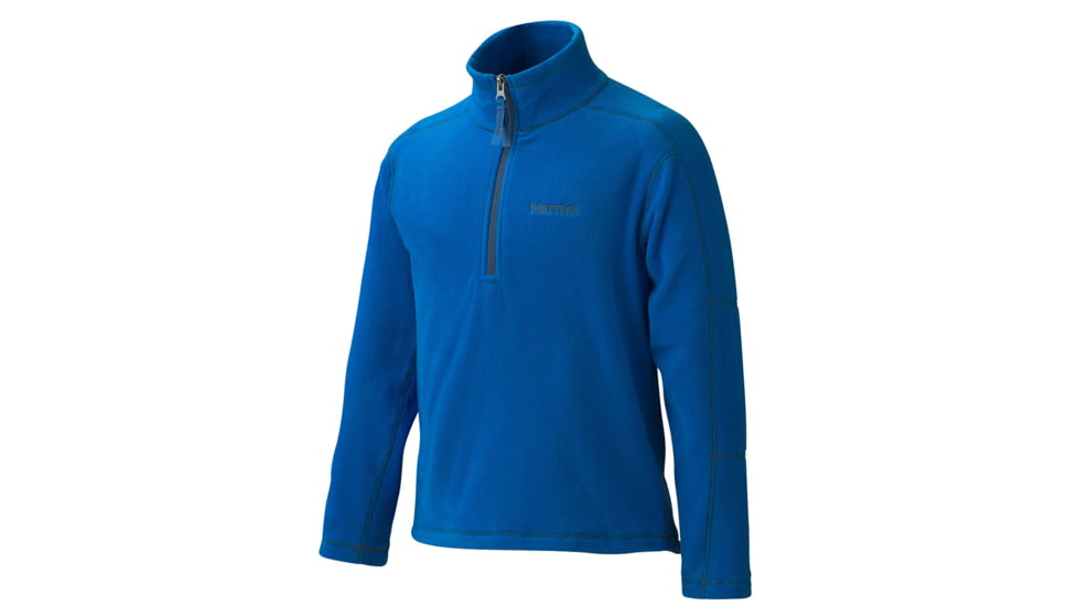 Marmot Rocklin 1/2 Zip - Boy's-Warm Spice-Large