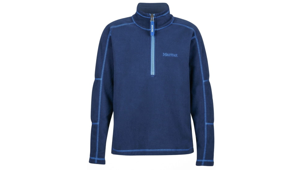 Marmot Rocklin 1/2 Zip - Boy's-Vintage Navy-Medium