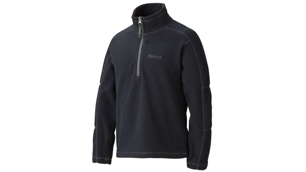 Marmot Rocklin 1/2 Zip - Boy's-Black-Medium
