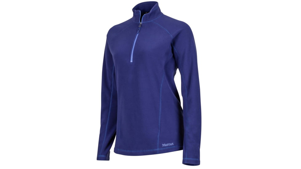 Marmot Rocklin 1/2 Zip Fleece Jacket - Womens, Deep Dusk, Extra Small 88990-3846-XS