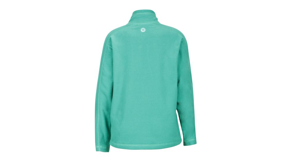 Marmot Rocklin 1/2 Zip - Girl's, Turf Green, Medium 89020-4627-M
