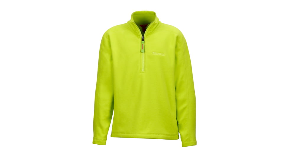 Marmot Rocklin 1/2 Zip - Girl's-Bright Green-X-Small