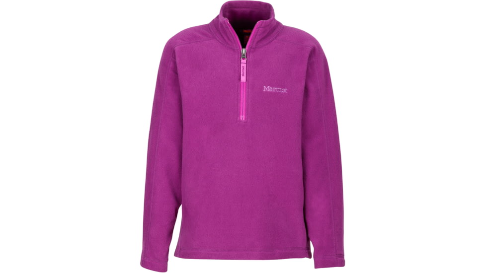 Marmot Rocklin 1/2 Zip - Girl's-Grape-Medium