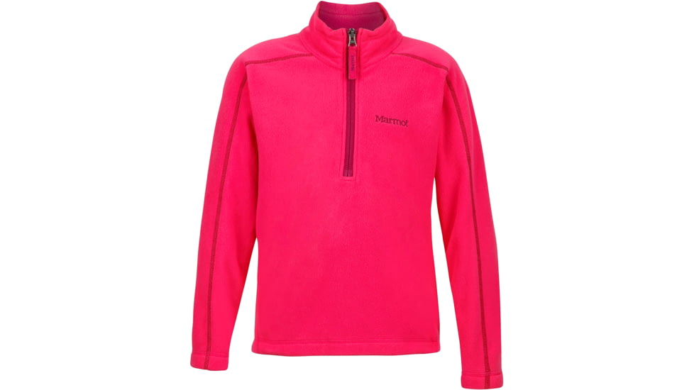 Marmot Rocklin 1/2 Zip - Girl's-Gypsy Pink-Large