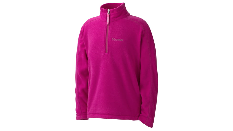 Rocklin 1/2 Zip - Girls-Berry Rose-X-Large