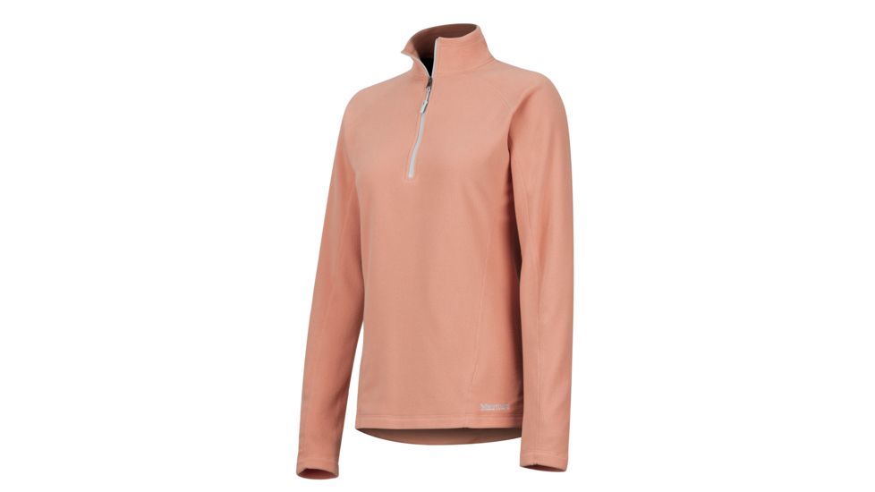 Marmot Rocklin 1/2 Zip Jacket - Womens, Coral Pink, Large, 88990-7274-L