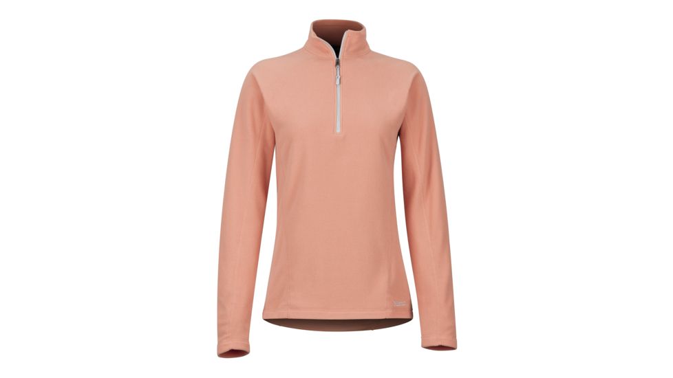 Marmot Rocklin 1/2 Zip Jacket - Womens, Coral Pink, Large, 88990-7274-L