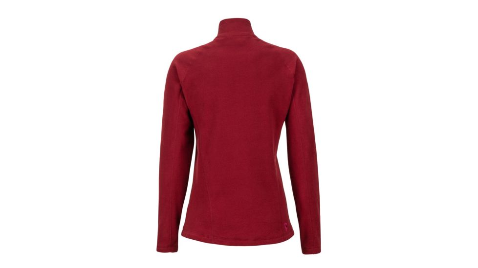Marmot Rocklin 1/2 Zip - Womens, Claret, Medium, 88990-Claret-M-DEMO