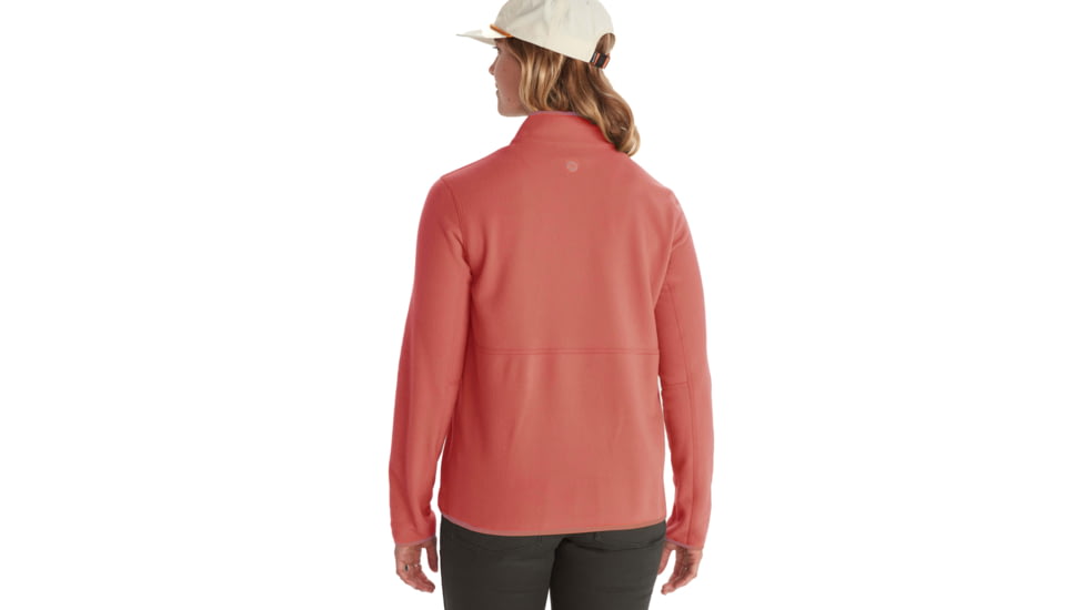 Marmot Rocklin 1/2 Zip - Womens, Grapefruit, Large, M12403-9949-L