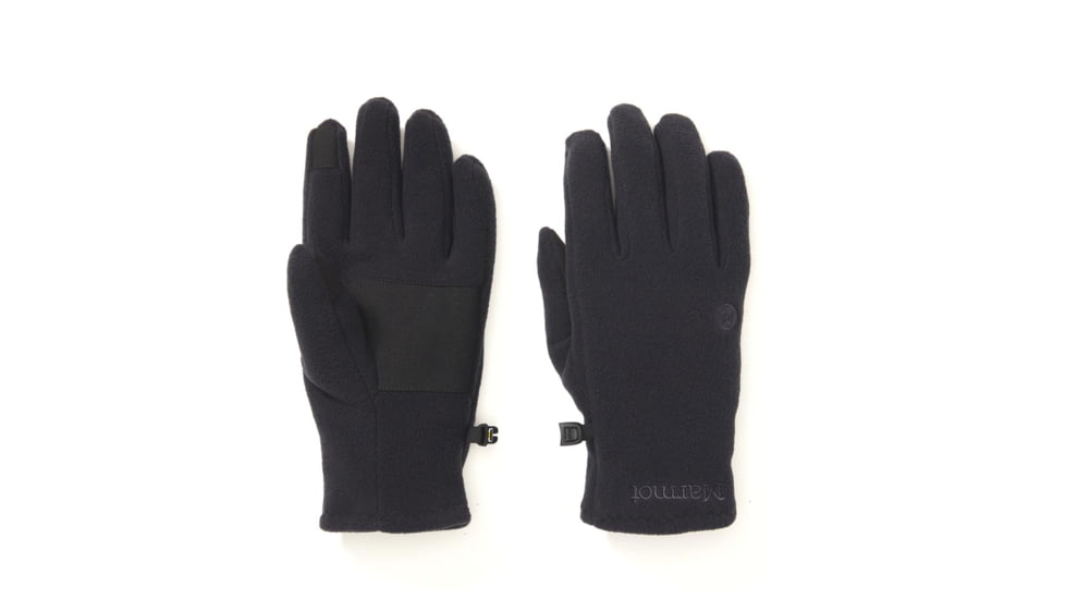 Marmot Rocklin Fleece Glove, Black, XL, M15919-001XL