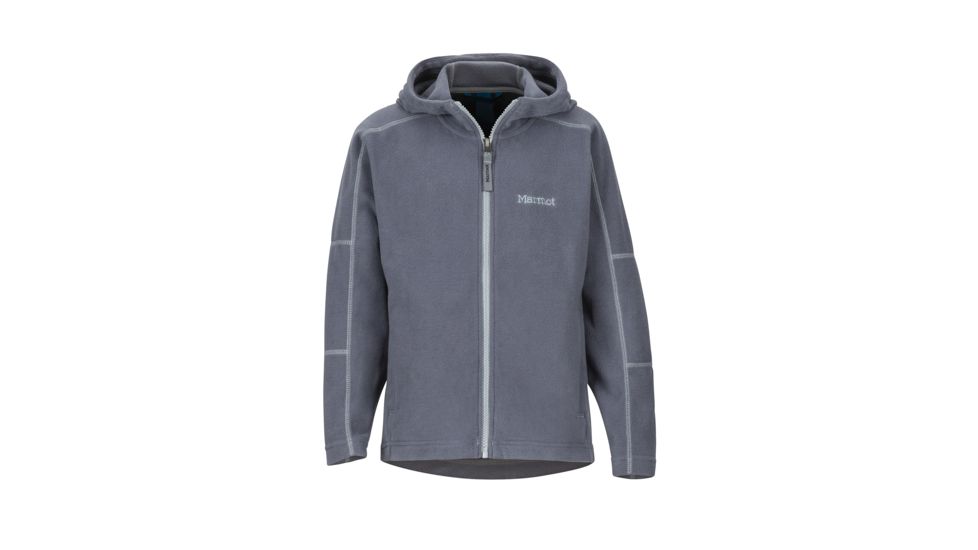 Marmot Rocklin Hoody - Boys, Steel Onyx, Medium, 42780-1515-M