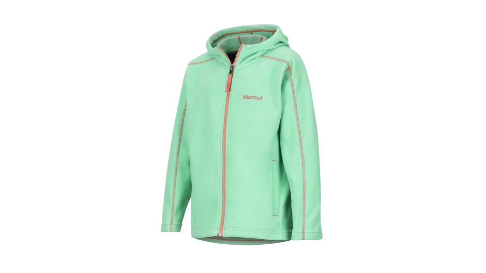 Marmot Rocklin Hoody - Girls, Double Mint, Extra Large, 42790-4839-XL