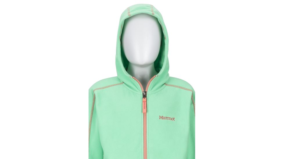 Marmot Rocklin Hoody - Girls, Double Mint, Extra Large, 42790-4839-XL
