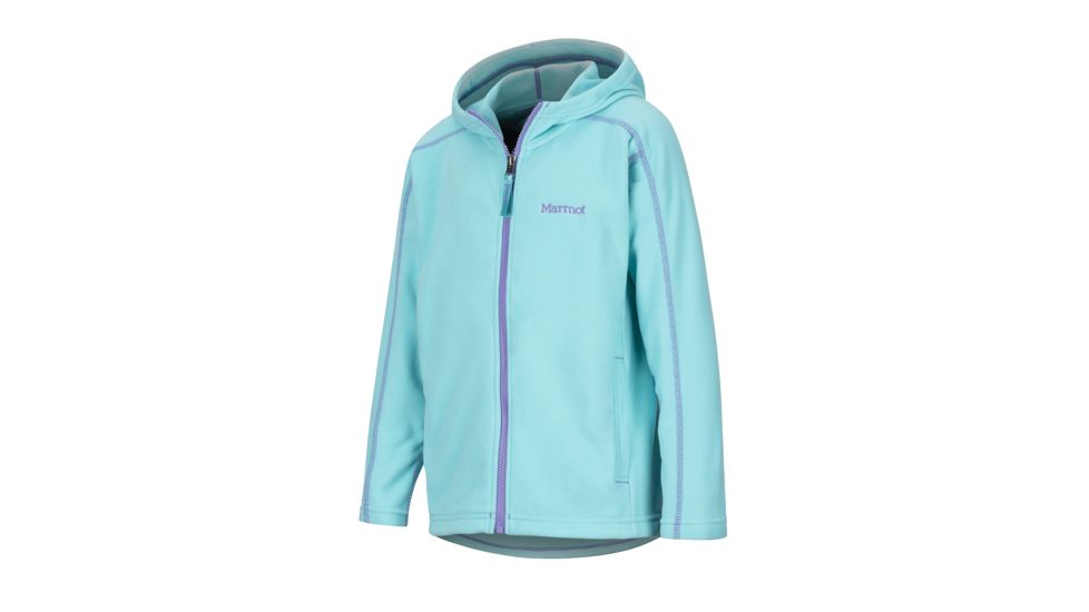 Marmot Rocklin Hoody - Girls, Skyrise, Extra Small, 42790-3848-XS