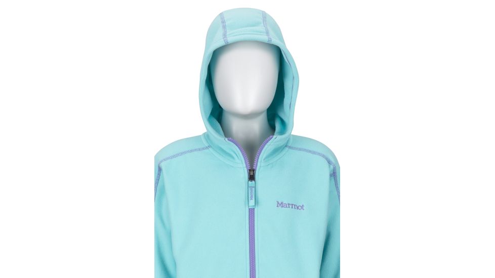 Marmot Rocklin Hoody - Girls, Skyrise, Extra Small, 42790-3848-XS