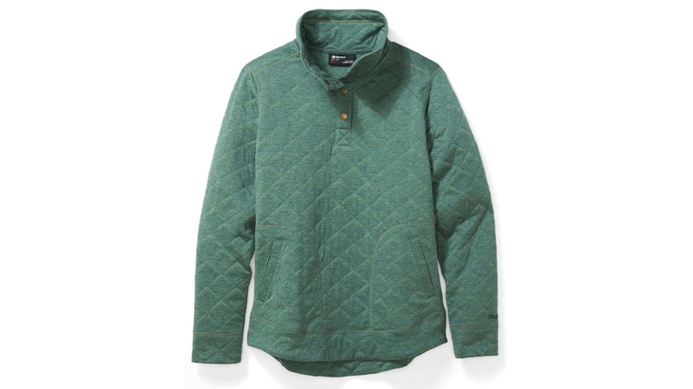 Marmot Roice Pullover Long Sleeve - Womens, Botanical Garden Heather, Medium, 47680-4994-M