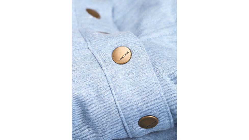 Marmot Roice Pullover LS - Womens, Dusk Heather, Extra Large, 47680-7277-XL