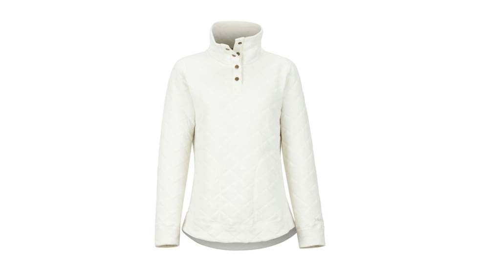 Marmot Roice Pullover Long Sleeve - Women's, Turtledove Heather, Medium, 47680-3069-M