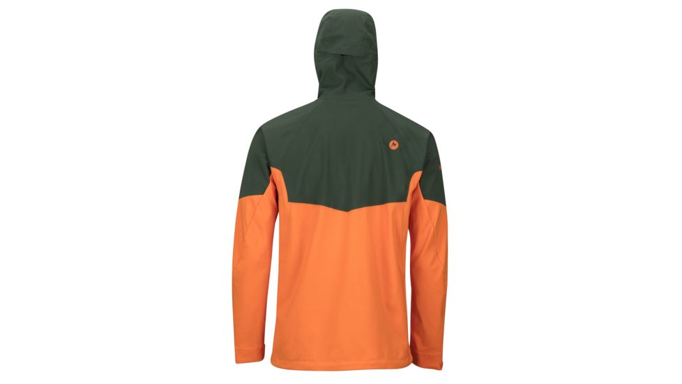 Marmot ROM Jacket - Mens, Crocodile/Mandarin Orange, Medium, 81800-4838-M
