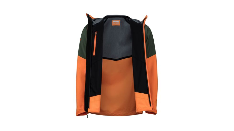 Marmot ROM Jacket - Mens, Crocodile/Mandarin Orange, Medium, 81800-4838-M